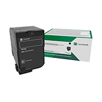 TONER LASER LEXMARK COLOR NEGRO RENDIMIENTO ESTANDAR, NP 74C4SK0, HASTA 7000 PAGINAS, MODELOS CS720DE, CX725DHE, CS725DE