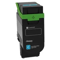 Toner Laser Lexmark 75M4Hc0 Cyan, Alto Rendimiento, Hasta 8800 Paginas, Para Cs531, Cx532