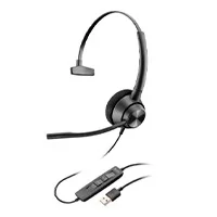 Diadema Hp Poly 767G1Aa Encorepro 310/Auriculares Usb-A Monoaurales Para Call Center Color Negro