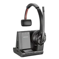 Diadema Hp Poly 7S447Aaaba Savi 8210-M Office/ Inalambrica Dect Version Microsoft Teams Conecta Telefono De Escritorio, Celular Y Pc Alcance De Hasta 180 Metros