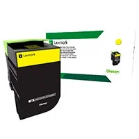 TONER LEXMARK 80C8SY0 RENDIMIENTO ESTANDAR RETORNO AMARILLO
