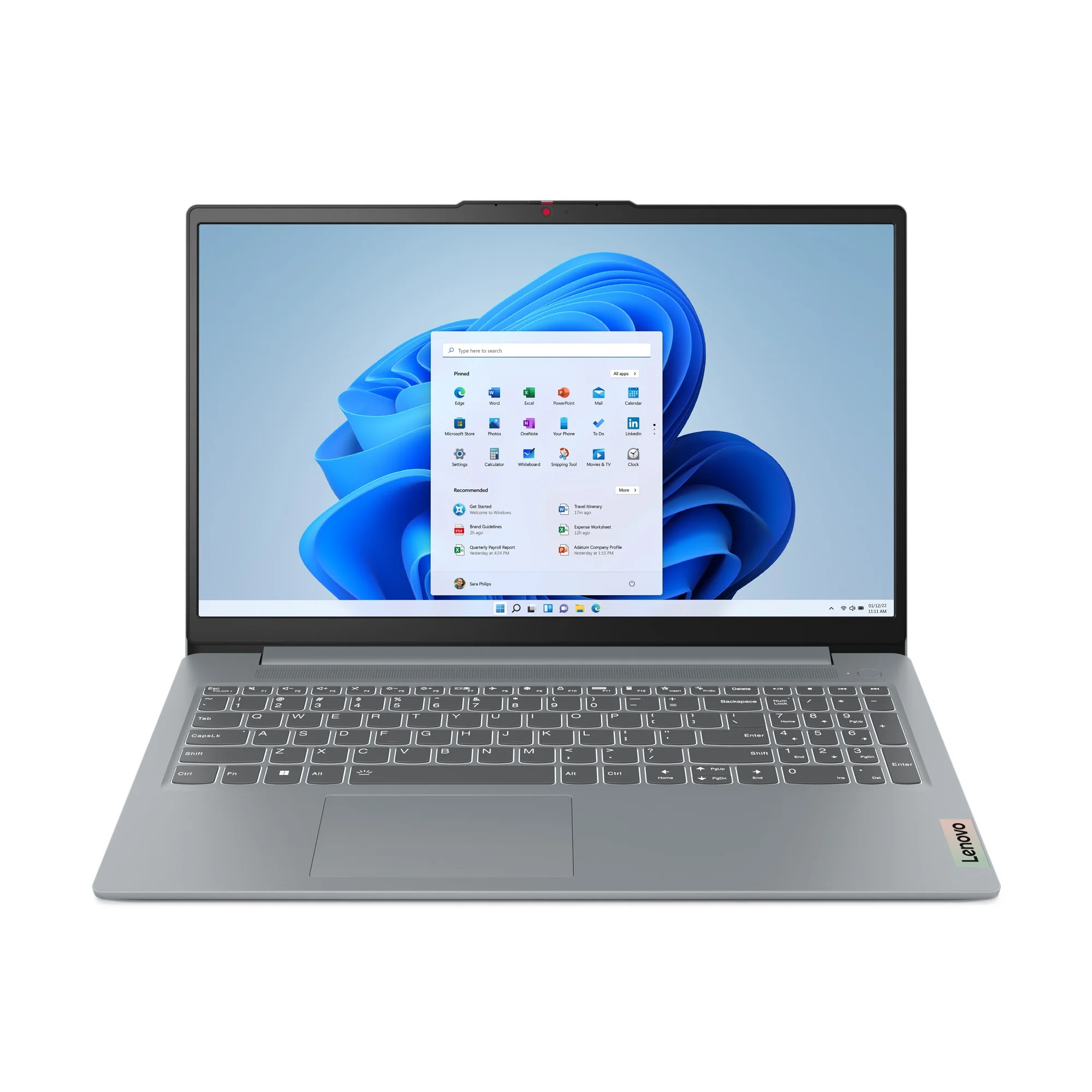 Laptop Lenovo Slim 15IRU8 IDEAPAD Core i3-1305U 8GB 512GB Touchpad Gris