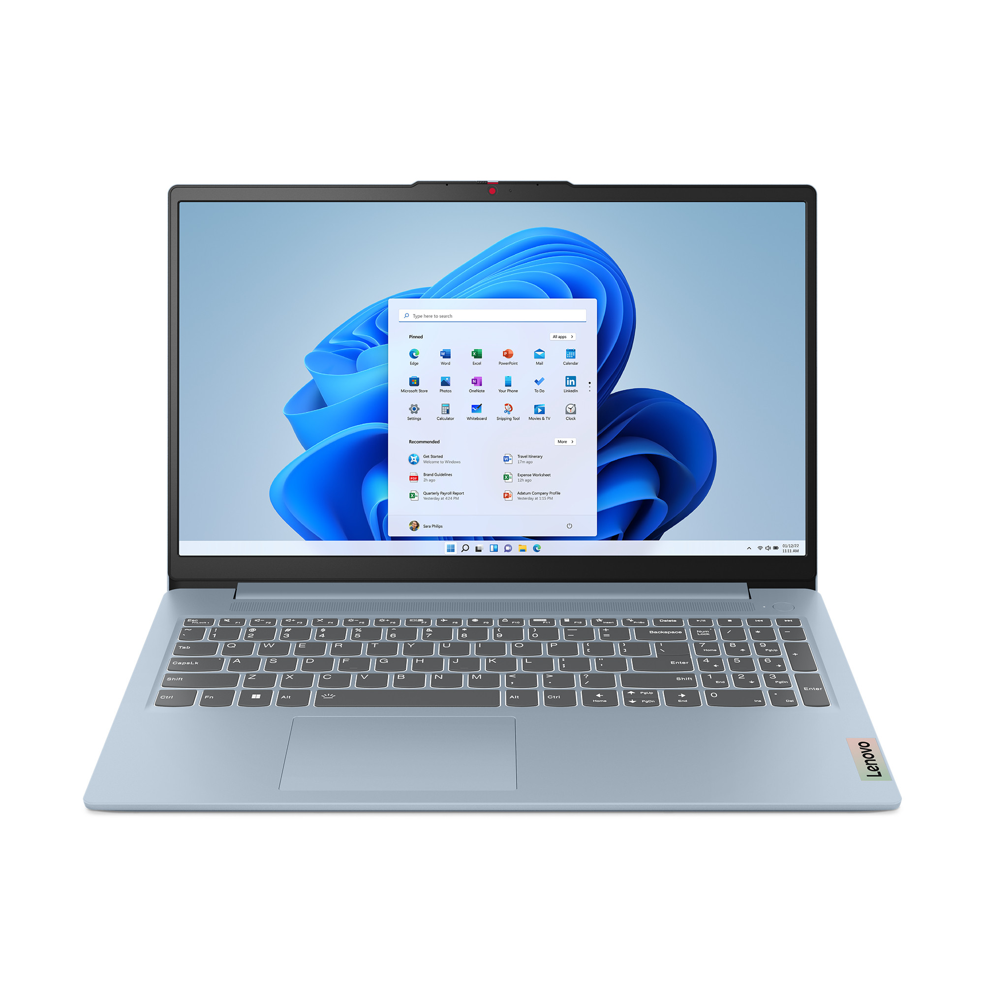 MPN-82XM00MJLM-featured Laptop Lenovo IdeaPad Slim 3 15ABR8 15.6" FHD AMD Ryzen 5 5625U 8GB 512GB W11 Home SPA Azul Abismo Wi-Fi 6 BT5.2 - Imagen 1