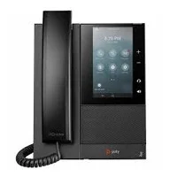 Telefono Ip Hp Poly 82Z76Aa Ccx 500/ Version Microsoft Teams Multimedia Pantalla Tactil A Color De 5 Pulgadas Bluetooth 1 Puerto Usb-A Poe (No Incluye Fuente De Alimentacion)