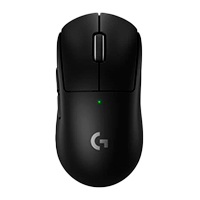 MOUSE GAMING LOGITECH PRO X SUPERLIGHT 2 INALAMBRICO NEGRO