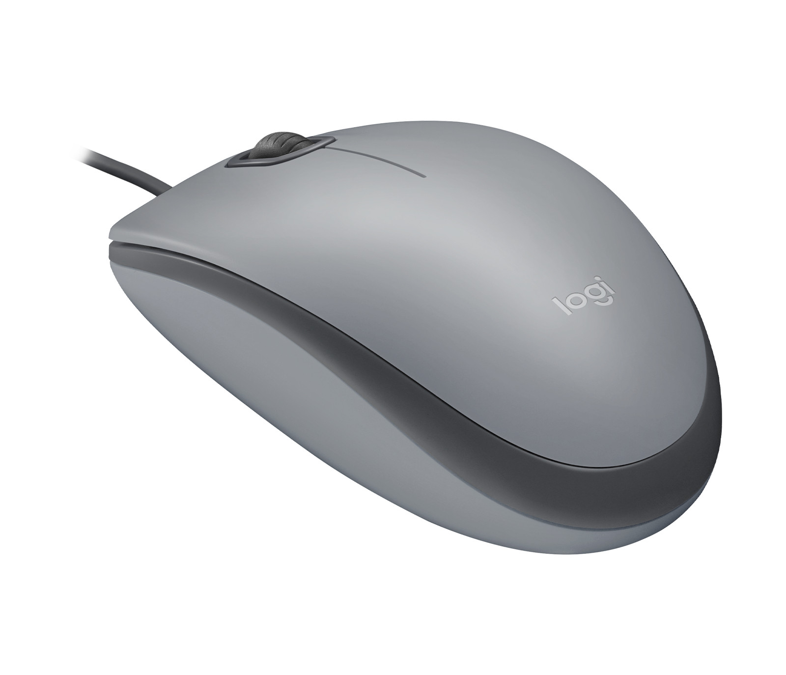 Mouse Logitech Alambrico M110 Silent Gray
