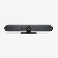 Sistema De Videoconferencia Logitech Rally Bar Mini All In One 4K 30Fps Zoom 4X Hd Ideal Para Salas Pequeñas Y Medianas Grafito