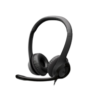 Audífonos Logitech H390 USB-C Computer Headset - MIDNIGHT BLACK - AMR-403