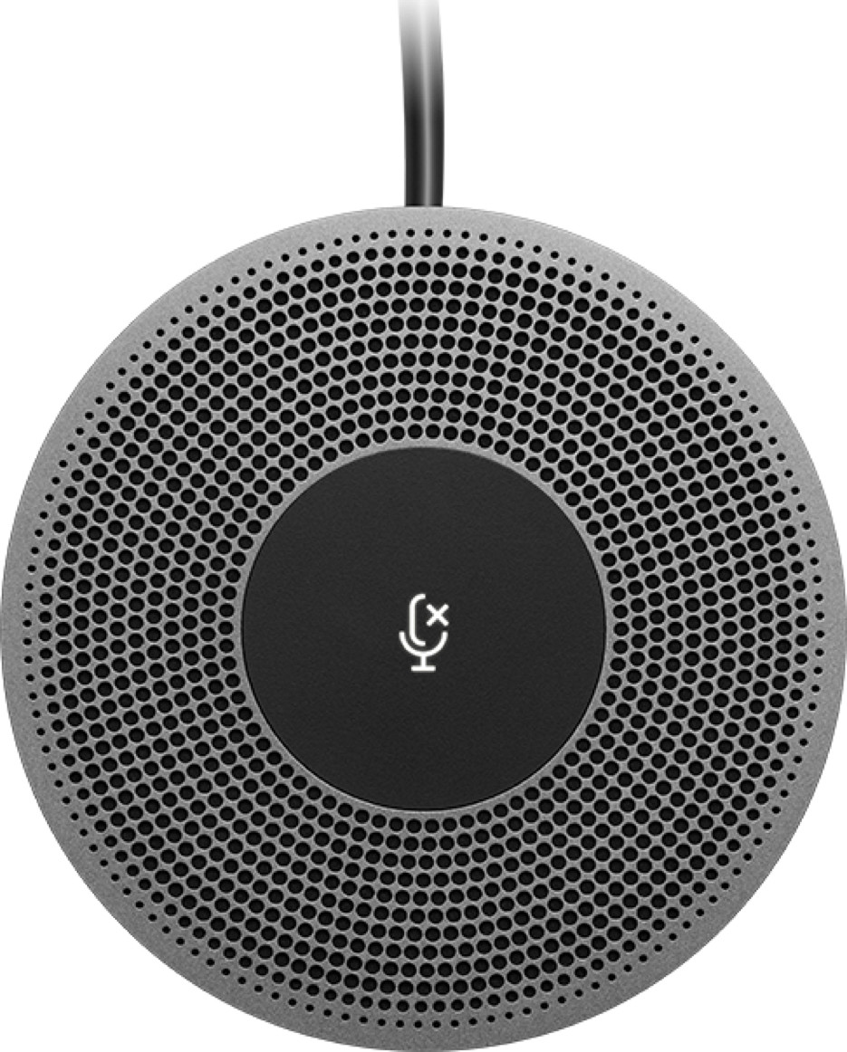 Microfono De Expansion Logitech Para Equipo De Video Conferencia Meetup