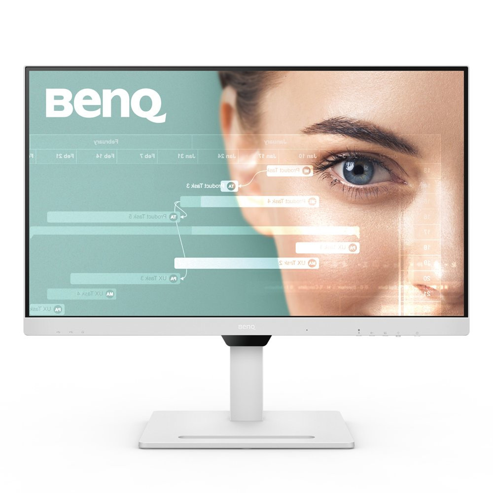 Monitor Benq Consumo Gw2790Qt 27 / 2K Qhd / Ips / 75Hz / 5Ms / Hdmi, Displayport, Usb-A, Usb-C / Altavoces Integrados / Eye Care / Ergonomico / Blanco / Garantia 3 Años