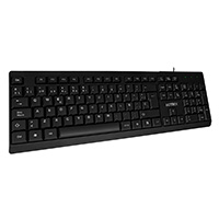 Teclado Acteck Inspire TA210 Alámbrico USB Color Negro
