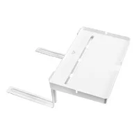 Soporte Acteck Vault Ease Bc424 / Soporte Para Cama Tipo Buro / Altura Ajustable / Metal / Hasta 15 Kg / Blanco / Ac-936606