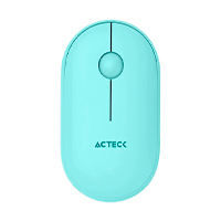 Mouse Acteck Optimize Edge Mi460 / Inalambrico / 1600 Dpi Ajustable / 2 Botones Scroll / Alcance 10 M / Click Silencioso / Ultraligero / Tiffany / Ac-939904