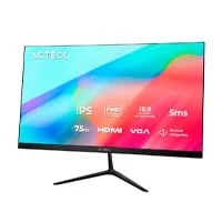 Monitor Plano Acteck 24.5 IPS Captive Vivid SP245/FHD/75Hz/Vesa 75mm/Advanced Negro