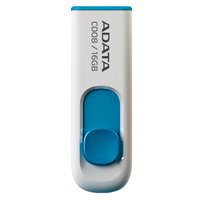 Memoria USB Adata C008 16 GB Color Blanca-Azul