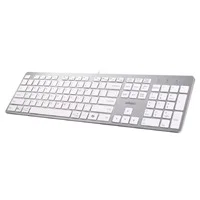 Teclado Con Interruptor De Tijera Adesso Easytouch 730 Akb-730Uw Con Tecla De Acceso Rapido Copilot Ai, Usb-C, Puerto Usb-A, Y Auxiliar 3.5Mm (Ingles)