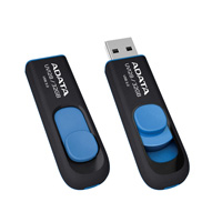 Memoria USB Adata UV128 32 GB 3.2 Color Negro-Azul