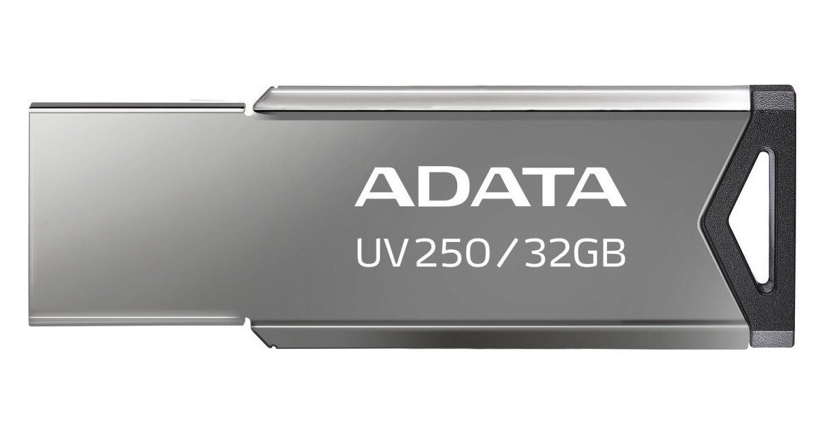 Memoria USB ADATA 32 GB UV250 Color Plata 2 0 Metalica