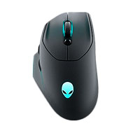 Mouse Optico Dell Gamer | Aw620M | Inalambrico Cableado | Usb | Dark Side Of The Moon | 570-Bbbt |