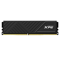 MEMORIA XPG GAMMIX D35 UDIMM DDR4 8GB PC4-25600 3200MHZ CL19 288PIN 1.35V CON DISIPADOR PC/GAMER COLOR NEGRO (AX4U32008G16A-SBKD35)