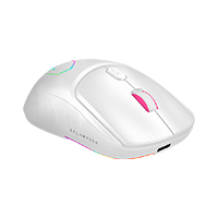 MOUSE GAMER BALAM RUSH SPEEDER MATCH MG959 / ALAMBRICO USB / 7 BOTONES SCROLL / OPTICO / 12800 DPI AJUSTABLES / RGB / CARATULAS INTERCAMBIABLE / EXTENSION DE CUBIERTAS / BLANCO / BR-936835