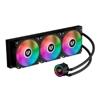 Enfriamiento Liquido Gamer Balam Rush Hydrox Pro Hx30 / 3 Ventiladores / 120Mm / Iluminacion Argb / Rodamiento Hidraulico / 50 Cfm / Silencioso 30 Db / 2400 Rpm / Negro / Br-937344