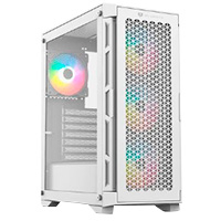 Gabinete Gamer Balam Rush Carbono Twin Mate 5000 / Media Torre / Atx,Micro-Atx, Mini-Atx / 4 Ventiladores Argb / Panel Izq Cristal + Frente Intercambiable Cristal- Mesh / Blanco / Br-938846