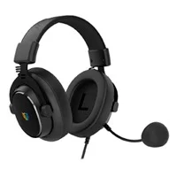 Audifonos Gamer Balam Rush Aviator Expert Ha777 / Alambricos Usb- 3. 5 Mm / Diadema / Pc - Disp. Moviles - Consola / Microfono Omnidireccional / Iluminacion Rgb / Sonido Estereo / Negro / Br-941143
