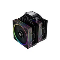 Enfriamiento De Aire Gamer Balam Rush Heliux Pro Hex70 / Rgb / 6 Pipas / Tdp 270 W / Compatibilidad Amd + Intel / Negro / Br-942003