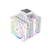 Enfriamiento De Aire Gamer Balam Rush Heliux Pro Hex70 / Rgb / 6 Pipas / Tdp 270 W / Compatibilidad Amd + Intel / Blanco / Br-942010