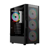Gabinete Gamer Balam Rush Compact Media Torre Dragonfly Ventra GM570 / Negro