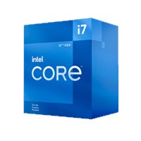 Procesador Intel Core I7-12700F S-1700 12A Gen /2.1 - 4.9 Ghz /Cache 25Mb /12 Cores (8P+4E) /Sin Graficos /Con Disipador /Computo Alto Ipa