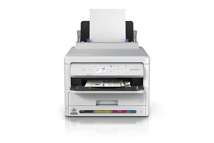Impresora Epson Workforce Pro Wf-C5390, Ppm 34 Negro/Color, Inyeccion De Tinta, Usb, Wifi, Red, Duplex, Oficio, Bolsa De Tinta