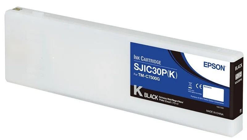 Tinta Epson SJIC30P para TM-C7500G Color Negro