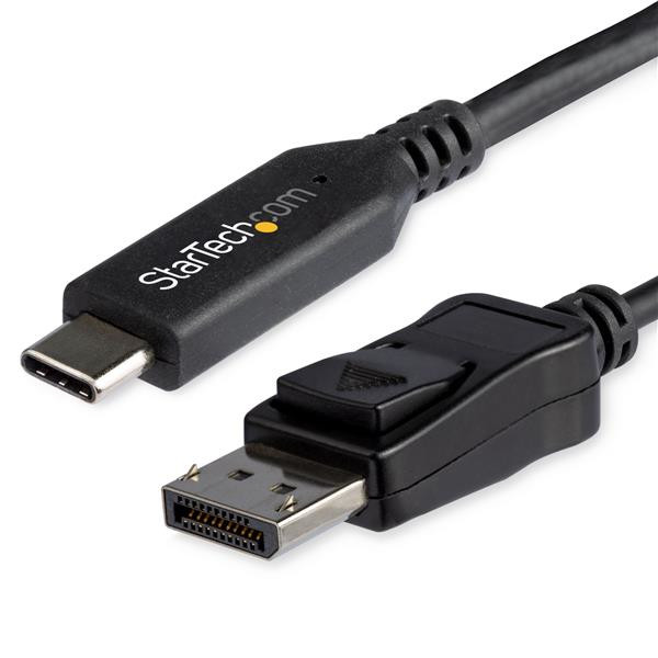 Cable Adaptador De 1.8M Usb-C A Displayport - Conversor Usb Tipo C A Dp - 8K 60Hz Hbr3 - Convertidor Thunderbolt 3 Displayport - Startech.Com Mod. Cdp2Dp146B