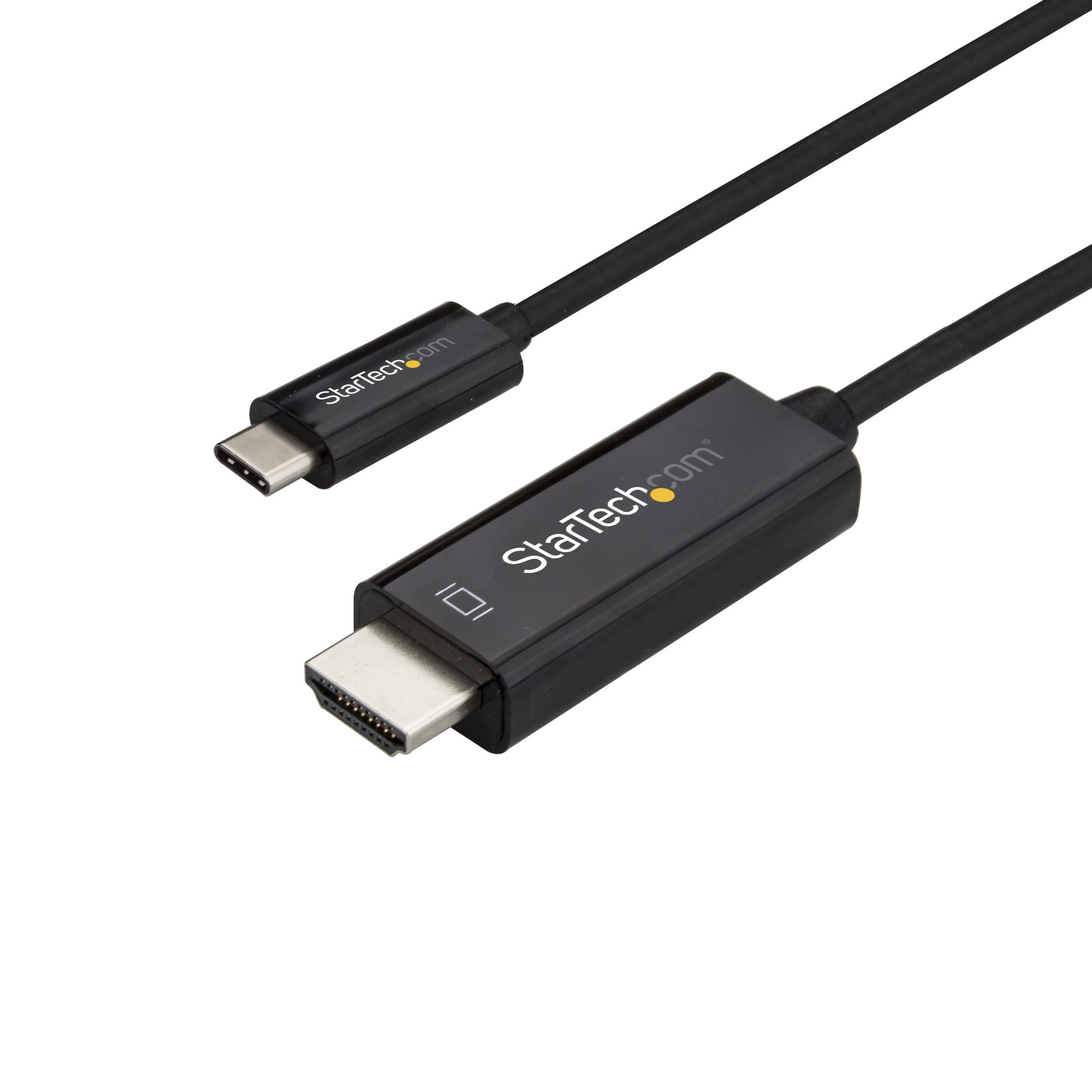 Cable Adaptador De 3M Usb-C A Hdmi 4K 60Hz - Negro - Cable Usb Tipo C A Hdmi - Cable Convertidor De Video Usbc - Startech.Com Mod. Cdp2Hd3Mbnl