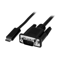 Cable Usb-C A Vga De 2M - 1920X1200 - Negro - Startech.Com Mod. Cdp2Vgamm2Mb