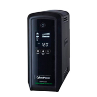 NOBREAK CYBERPOWER CP1000PFCLCD 1000VA / 600W, LCD INTELIGENTE, ONDA SENOIDAL PURA PFC, AVR, TORRE, 10 NEMA 5-15R, 5 RESPALDO Y 5 SUPRESIN, 3 AÑOS DE GARANTA EN BATERÍA Y EQUIPO.
