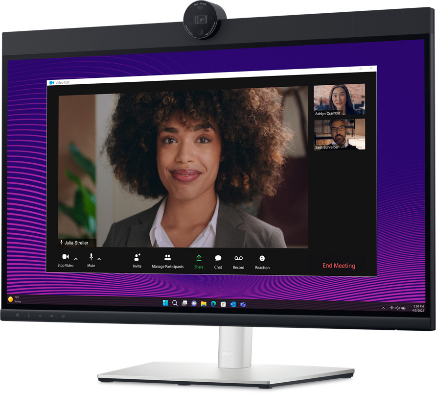 Monitor Dell Pro Para Videoconferencias P2724Deb 27 Pulgadas  | Qhd 2560 X 1440|  60 Hz | Camara Web, Altavoces | 210-Bssp |