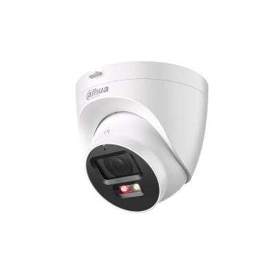 Camara Ip/ Dahua/ Ipc-Hdw2549T-S-Pv Domo Ip De 5 Mp/ 30 Mts De Iluminador Dual Inteligente/ Disuasion Activa/ 2.8Mm/ Smd Plus/ Prot. Perimetral/Microfono Y Bocina Integrados/Audio 2 Vias/Ip67/Msd