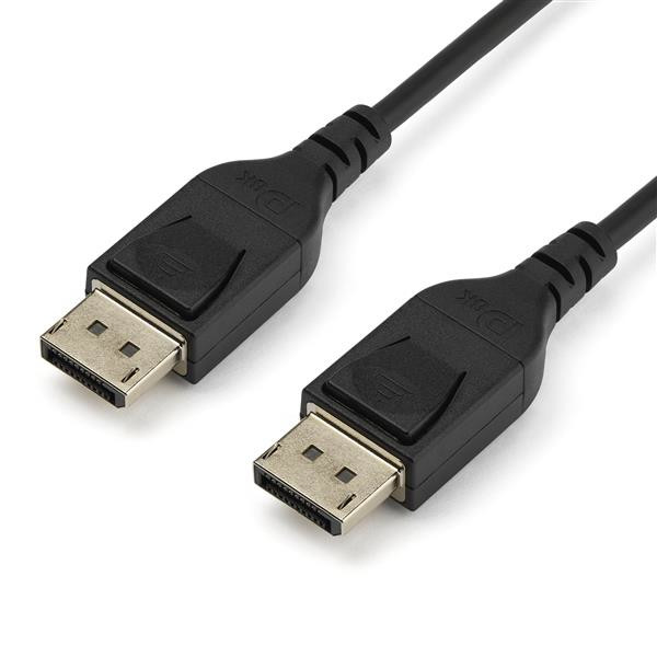 Cable De 2M Displayport 1.4 - Certificado Vesa - 8K60Hz - Hbr3 - Hdr - Cable De Pantallas Dp A Dp - Cable Displayport De 8K - Startech.Com Mod. Dp14Mm2M