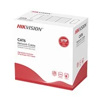 Bobina De Cable De 305 M 1000 Ft Cat 6 / 100 Cobre / Color Blanco / Uso En Interior / Pvc /Hikvision