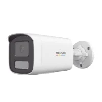 Hikvision / Ds-2Cd1T27G2H-Liuf / Dual Light Colorvu Bala Ip 2 Megapixel / Lente 4 Mm / 50 Mts Ir 50 Mts Luz Blanca / Micrfono Integrado / Acusense Lite / Exterior Ip67 / Dwdr / Poe / Micro Sd