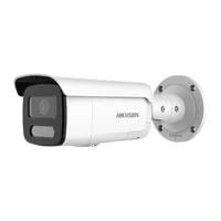 Camara Hikvision / [Dual Light + Colorvu] Bala Ip 8 Megapixel / Lente 4 Mm / 60 Mts Ir + 60 Mts Luz Blanca / Exterior Ip67 / Luz Intermitente Y Alerta De Audio / Micrófono Integrado / Videoanaliticos