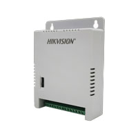 Fuente De Poder Hikvision Regulada 12 Vcc / 13.5 Vcc / 15 Vcc Para 8 Cámaras / 1 Amp Por Salida / Voltaje De Entrada 90 - 130 Vca / Filtro De Ruido Para Cámaras 4K / Modo Para Largas Distancias