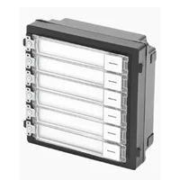 Modulo De Botones Hikvision Ds-Kd-Kk Para Videoportero Modular / Llamada De Un Solo Toque / Soporta Hasta 6 Monitores Principales
