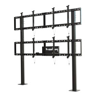 Soportes Video Wall Peerless Ds-S560-2X2 Fijo Para Monitores De 46 A 55 Capacidad Hasta 272 Kg