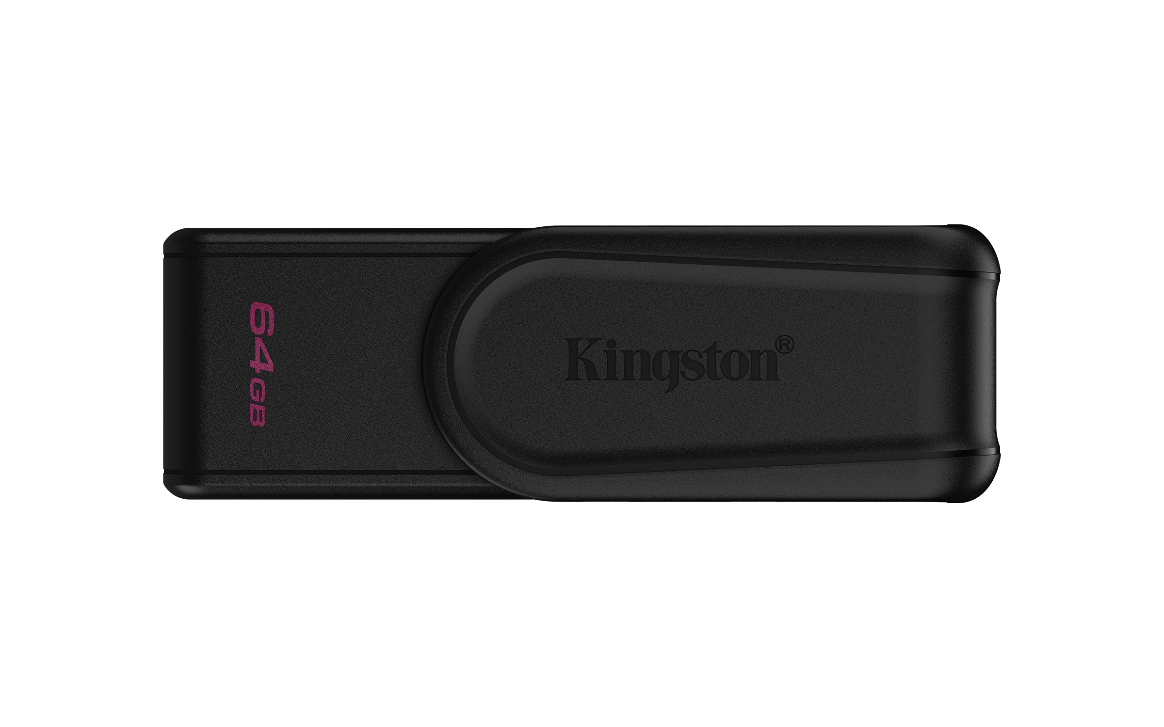 Memoria Flash Usb Kingston Data Traveler Exodia S 64Gb Gen 1 3.2 Tipo A C/Tapa Giratoria Negro Dtxs/64Gb