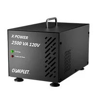Regulador Electronico Marca Complet Modelo X-Power De 2500Va/2500W A 120V