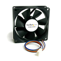 Ventilador Para Chasis Caja De Computadora Pc Torre - 80X25Mm - Conector Pwn - Startech.Com Mod. Fan8025Pwm